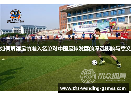 如何解读足协准入名单对中国足球发展的深远影响与意义