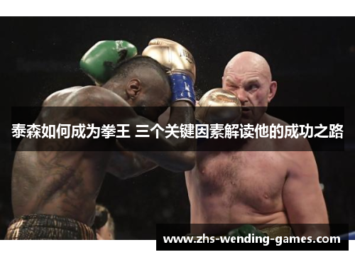 泰森如何成为拳王 三个关键因素解读他的成功之路