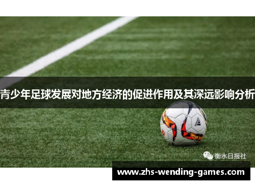 青少年足球发展对地方经济的促进作用及其深远影响分析